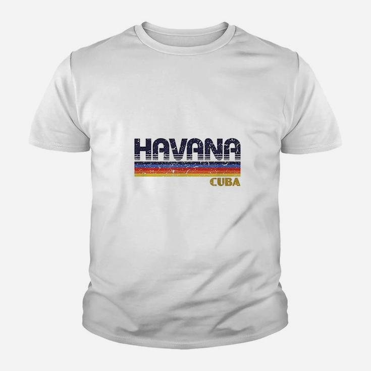 Havana Cuba Retro Vintage City Youth T-shirt
