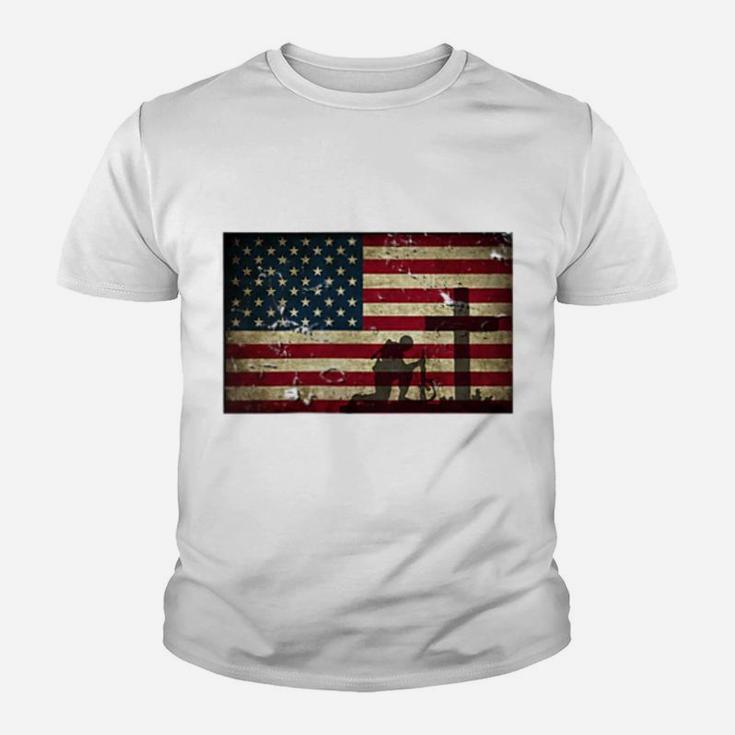 Home Of The Free Because Of The Brave - Veterans Tshirt Youth T-shirt