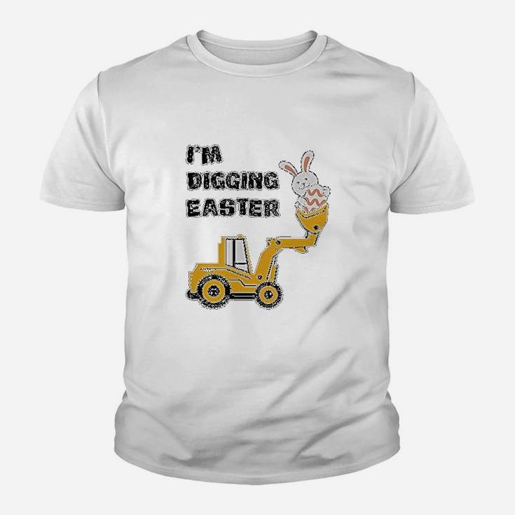 I Am Digging Easter Youth T-shirt