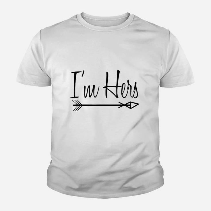 I Am Hers Lesbian Youth T-shirt