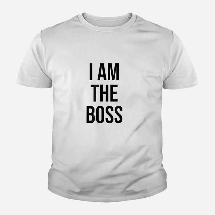 I Am The Boss Youth T-shirt