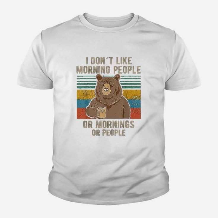 I Hate Morning People Or Mornings Or People Youth T-shirt