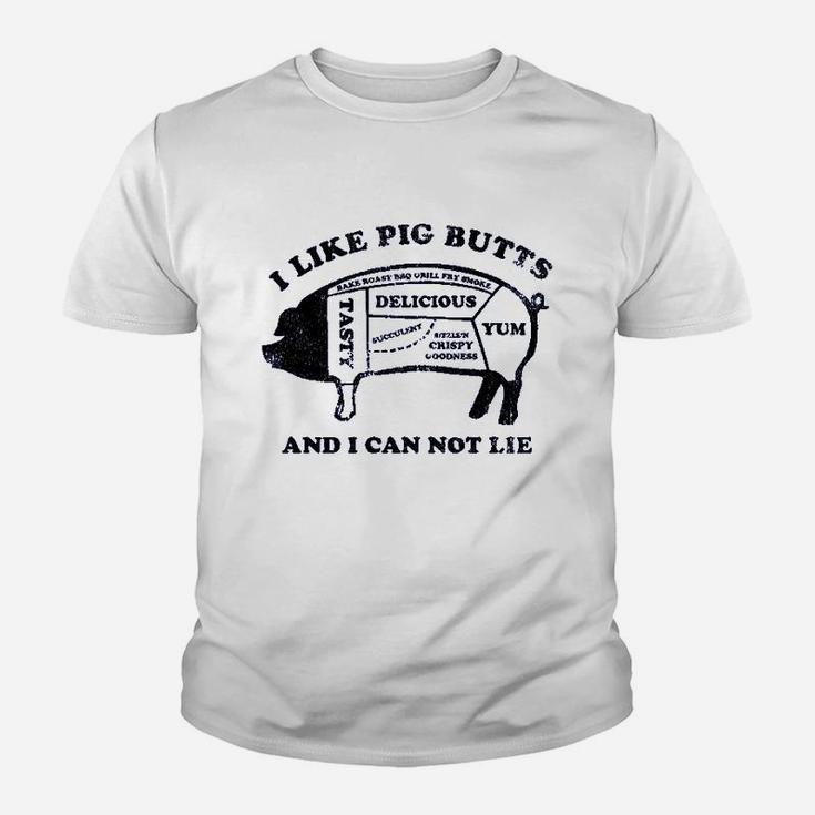 I Like Pig Buts Youth T-shirt