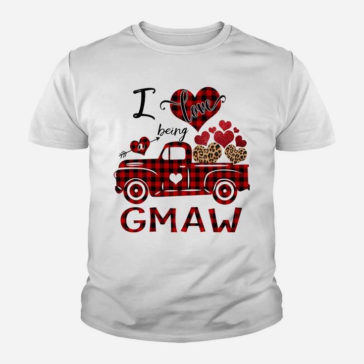 I Love Being A Gmaw Christmas Car - Grandma Gift Sweatshirt Youth T-shirt