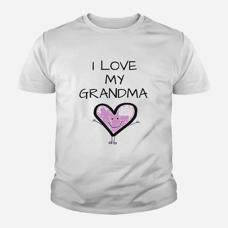 I Love My Grandma Youth T-shirt