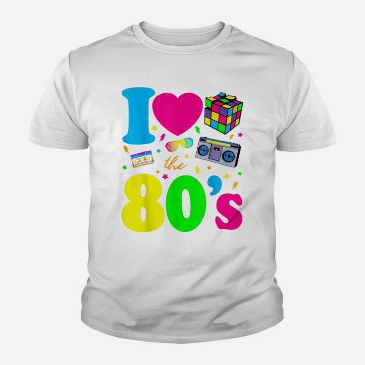 I Love The 80S Clothes For Women And Men Party Funny Youth T-shirt