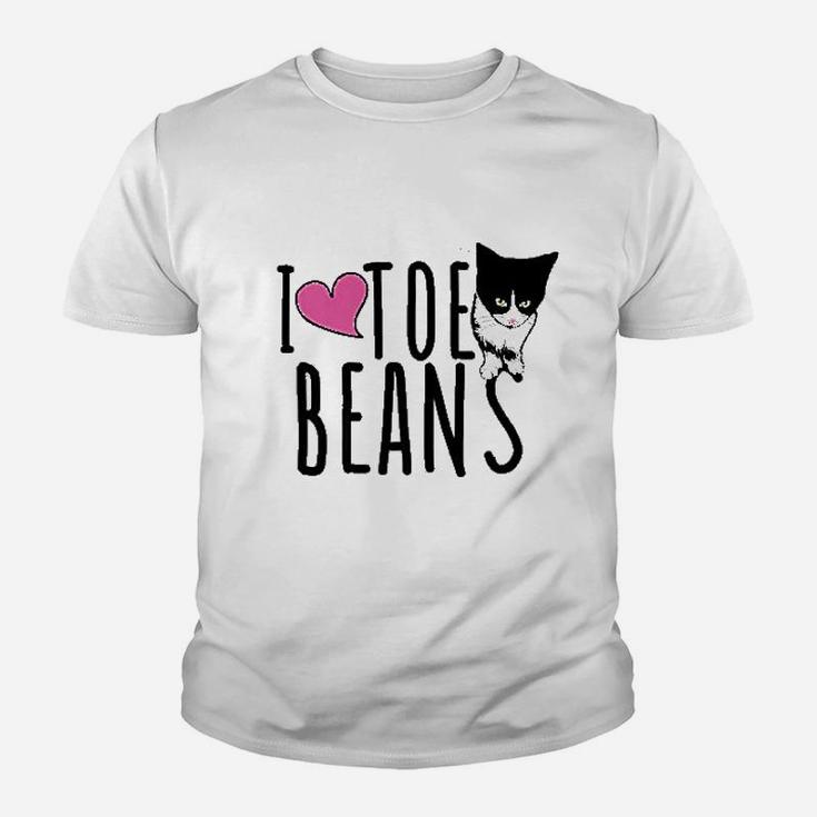 I Love Toe Beans Youth T-shirt