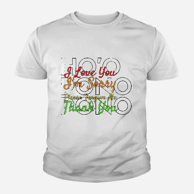 I Love You Thank You Youth T-shirt