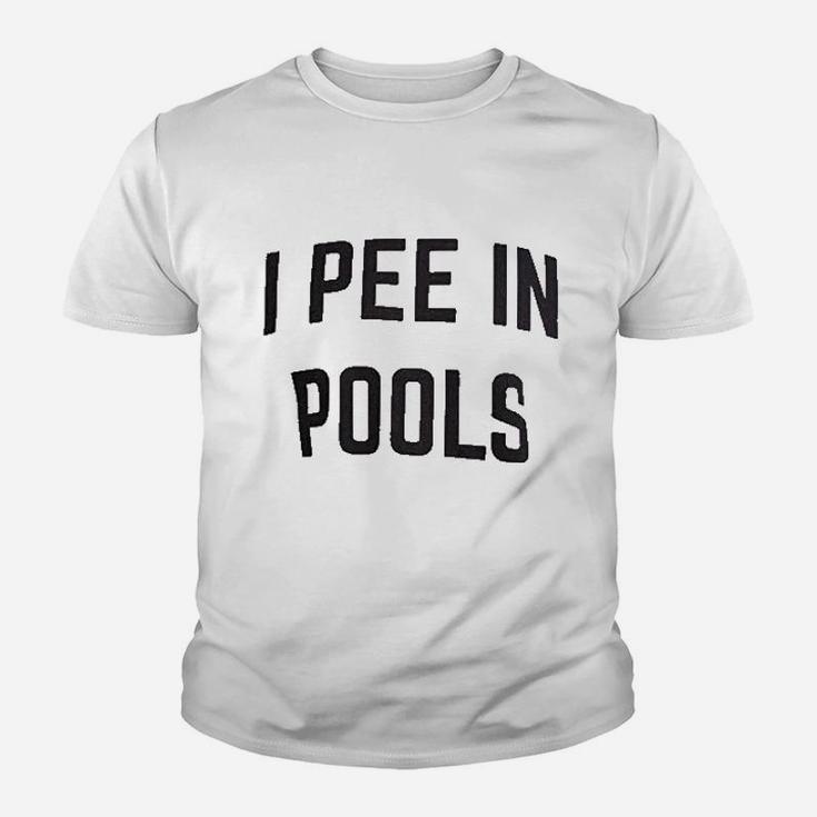 I Pee In Pools Youth T-shirt