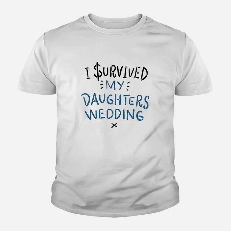 I Survived My Daughter's Wedding Youth T-shirt
