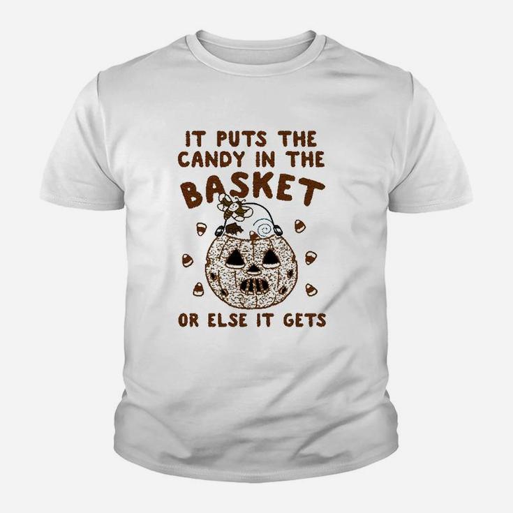 It Puts The Candy In The Basket Youth T-shirt