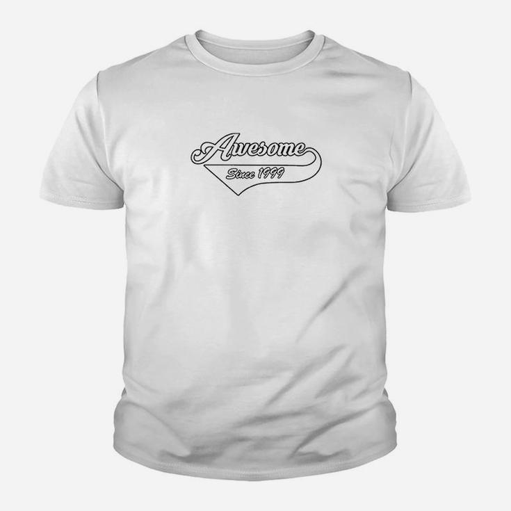 Junior Awesome Since 1999 With Tail Gift Youth T-shirt