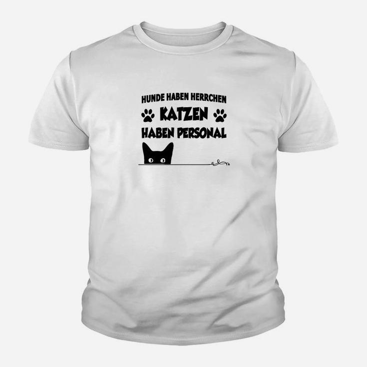 Katzzen Haben Persönliches Kinder T-Shirt