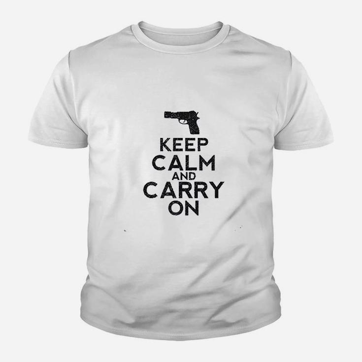 Keep Calm And Carry On Support Youth T-shirt