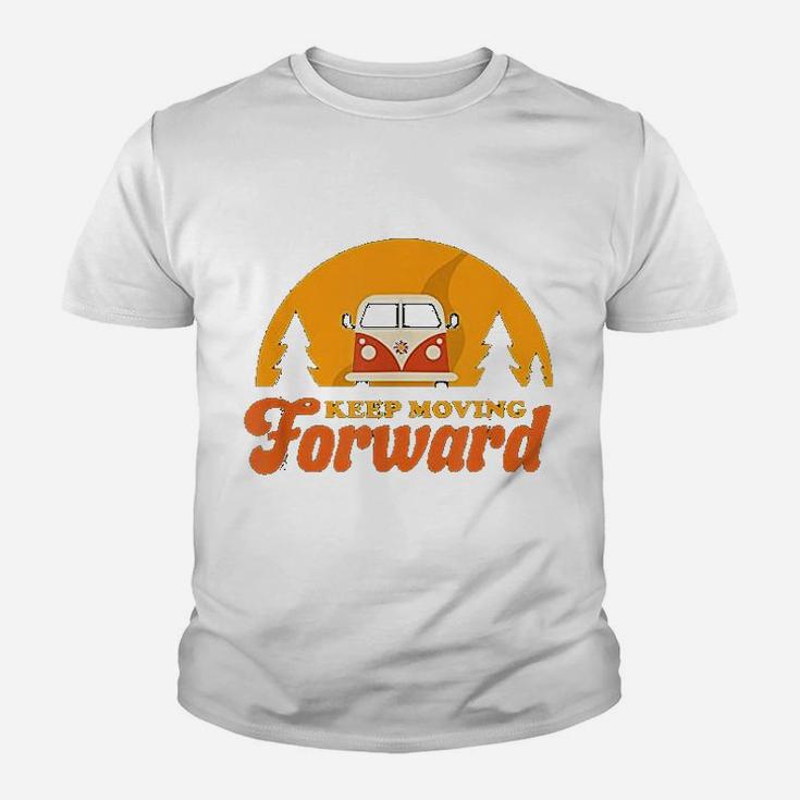 Keep Moving Forward Retro Inspired Youth T-shirt