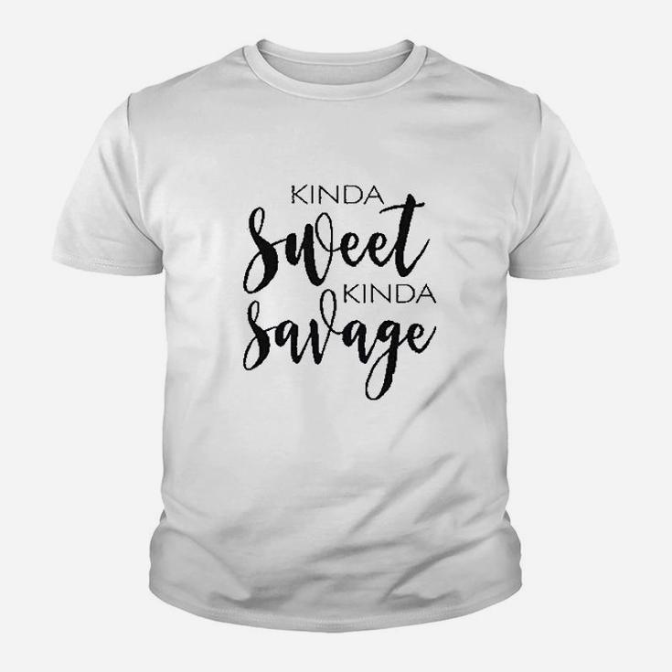 Kinda Sweet Kinda Savage Youth T-shirt