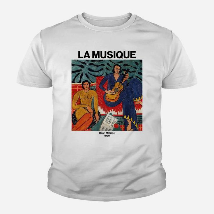 La Musique The Music – Henri Matisse | Classical Painting Youth T-shirt