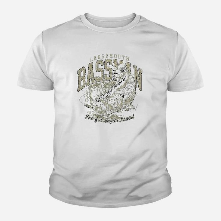 Largemouth Bass Fishing Youth T-shirt