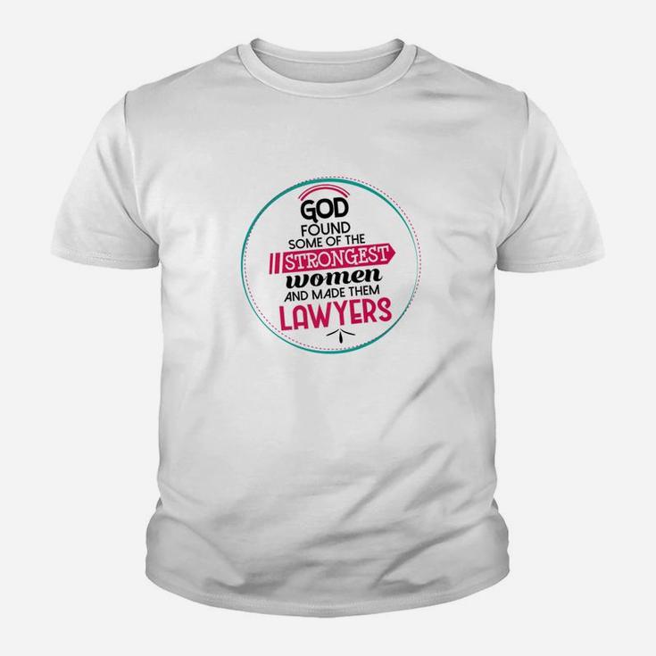 Lawyer God Attorney Gif Christian Law School Student Youth T-shirt