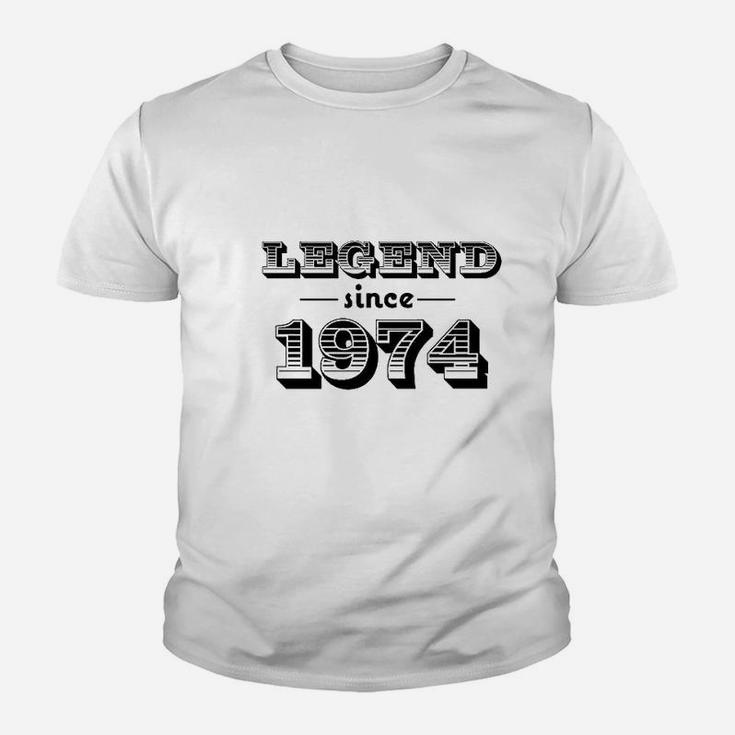 Legend Since 1974- Birthday Youth T-shirt
