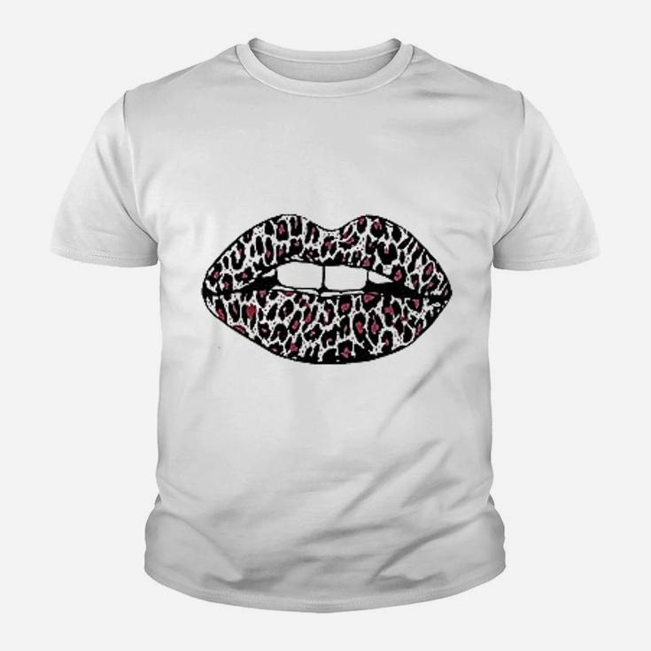 Leopard Lips Youth T-shirt