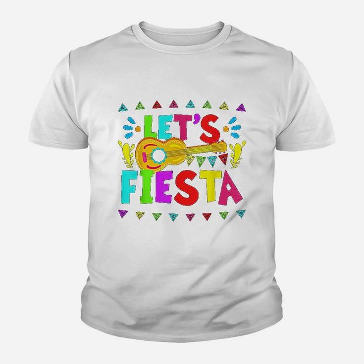 Lets Fiesta Mexican Cinco De Mayo Party Youth T-shirt