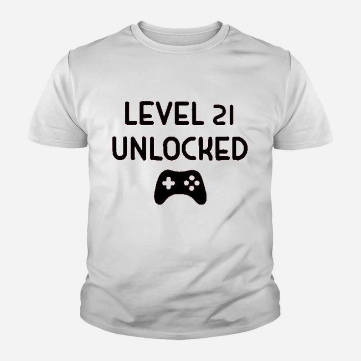 Level 21 Unlocked Youth T-shirt