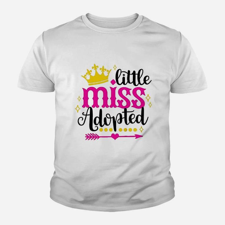 Little Cute Miss Adopted Youth T-shirt