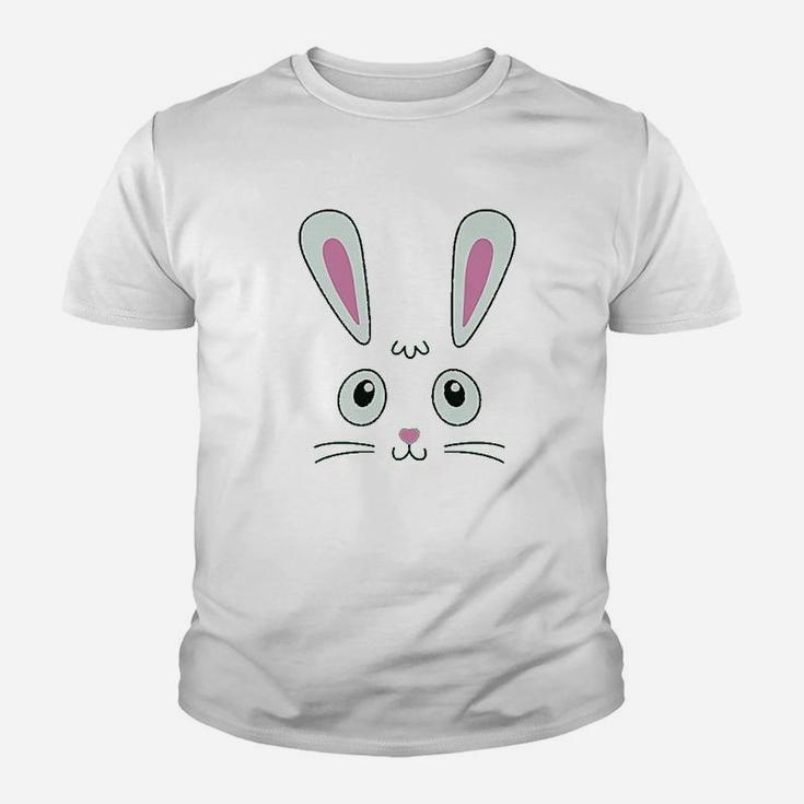 Little Easter Bunny Face Youth T-shirt