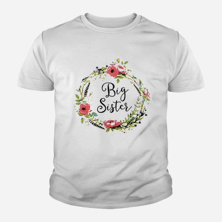 Little Sister Floral Youth T-shirt