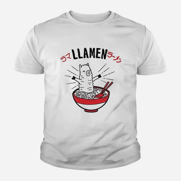 Llamen Funny Ramen Youth T-shirt