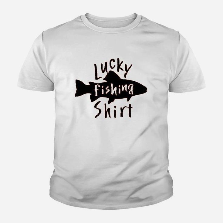Lucky Fishing Fish Youth Youth T-shirt
