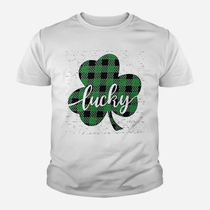 Lucky Shamrock St Patrick's Day Youth T-shirt