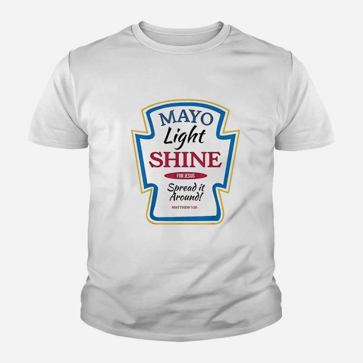 Mayonnaise Mayo Bottle Youth T-shirt