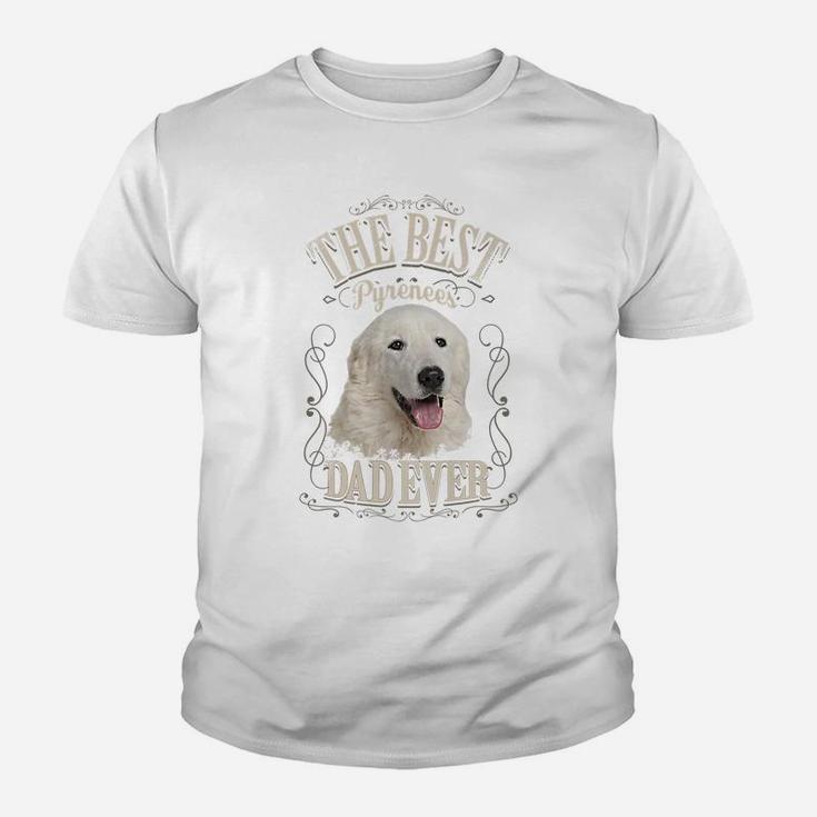 Mens Best Pyrenees Dad Ever Great Pyrenees Dog Gifts Vintage Youth T-shirt