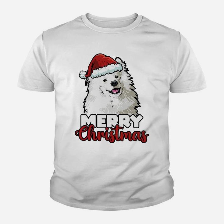 Merry Christmas Samoyed Dog Lover Gift Sweatshirt Youth T-shirt