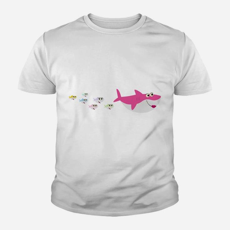 Mimi Shark Doo Doo T Shirt For Grandma Women Christmas Youth T-shirt