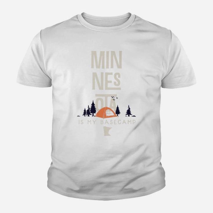 Minnesota Is My Base Camp Youth T-shirt