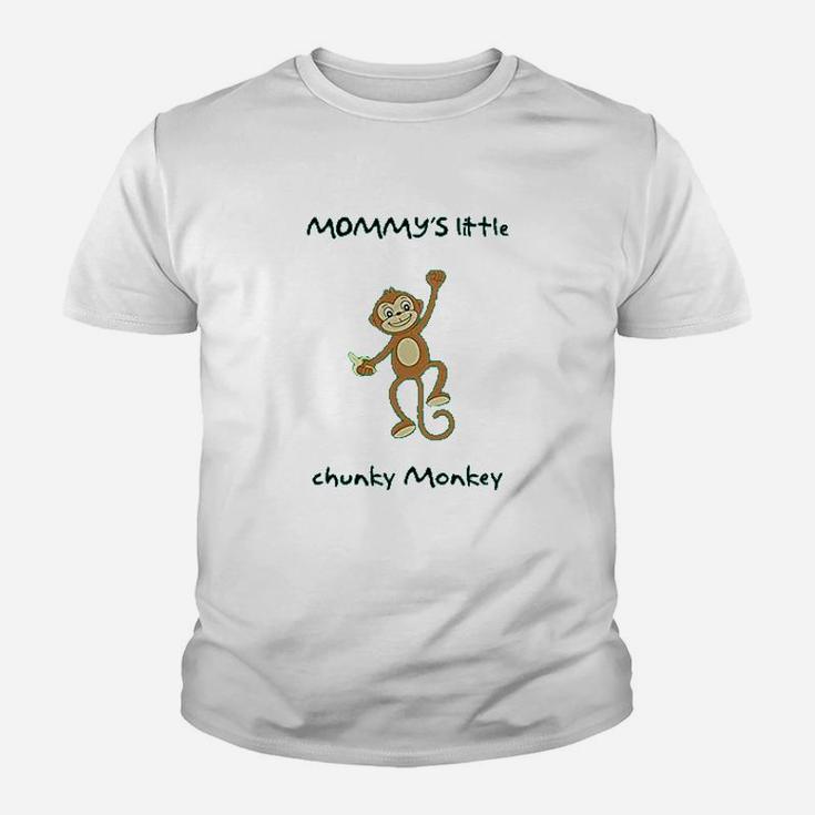 Mommys Little Chunky Monkey Boy Girl Clothes Youth T-shirt