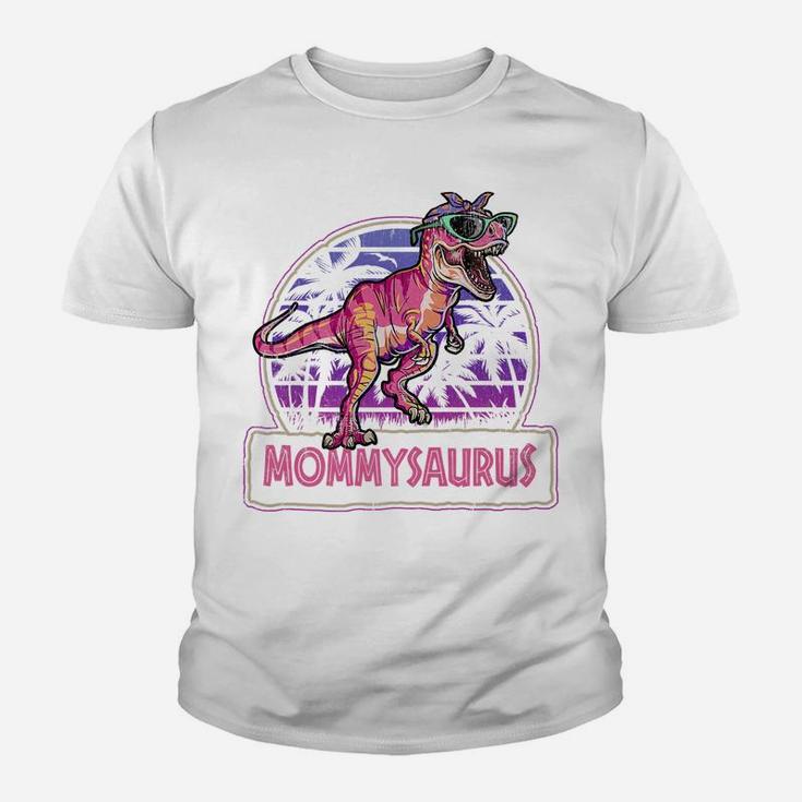 MommysaurusRex Dinosaur Mama Saurus Family Matching Women Youth T-shirt