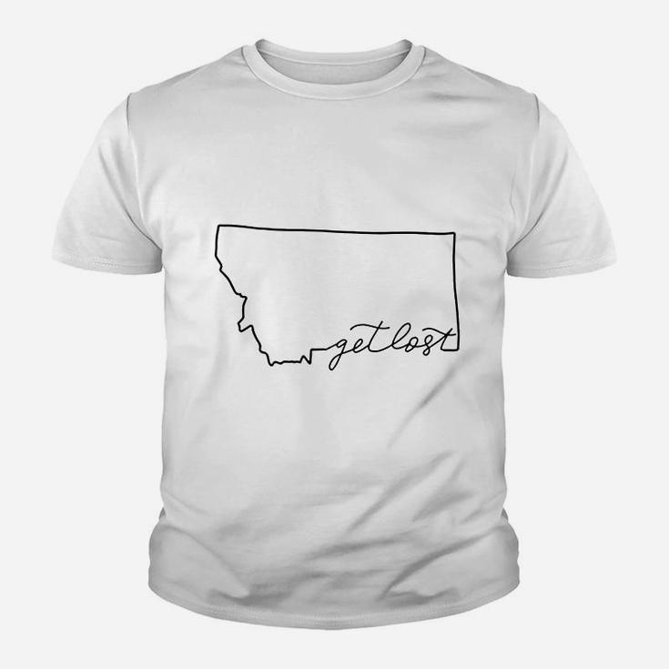 Montana Get Lost Youth T-shirt