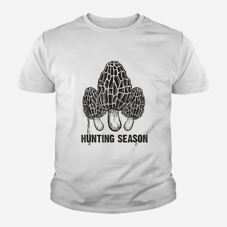 Morel Mushroom Hunting Season Youth T-shirt