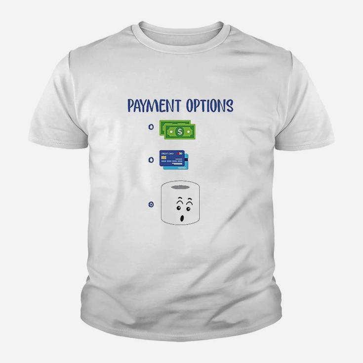 Most Preferred Payment Toilet Paper Shortage Youth T-shirt