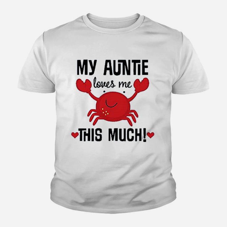 My Auntie Loves Me Nephew Youth T-shirt