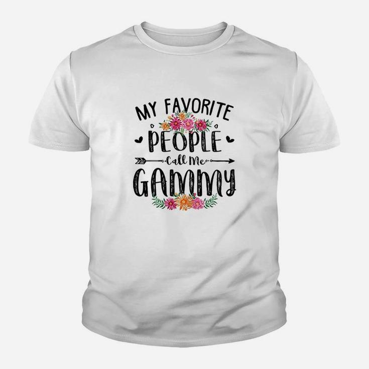 My Favorite People Call Me Gammy Youth T-shirt