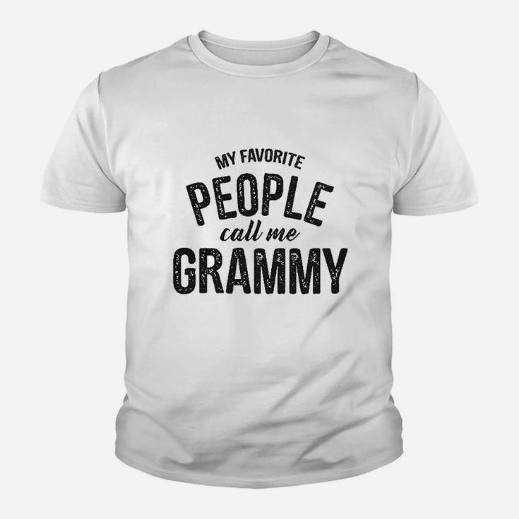 My Favorite People Call Me Grammy Youth T-shirt