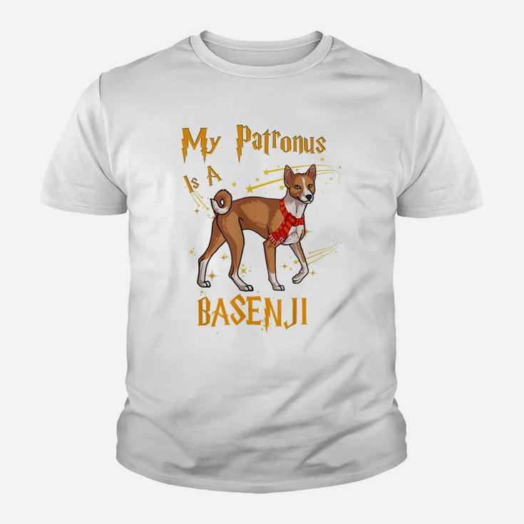 My Patronus Is A Basenji T Shirt For Dog Lovers Youth T-shirt