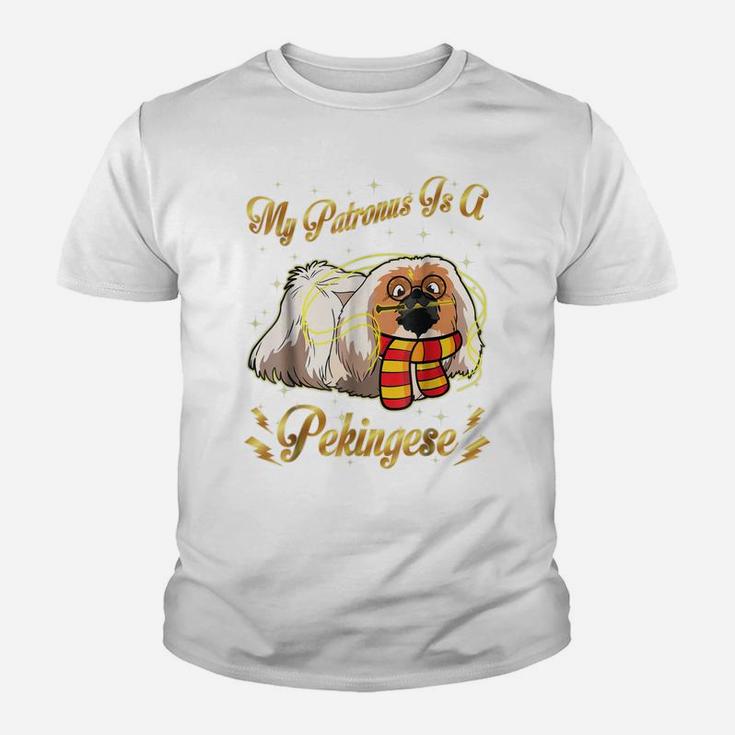 My Patronus Is A Pekingese Harry Dog Potter Shirt Dad Mom Youth T-shirt