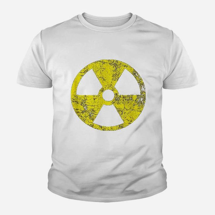 Nuclear Radiation Symbol Sign Caution Youth T-shirt