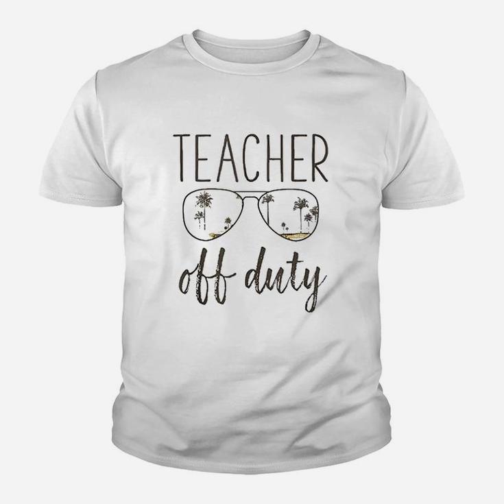 Off Duty Sunglasses Last Day Of School Youth T-shirt